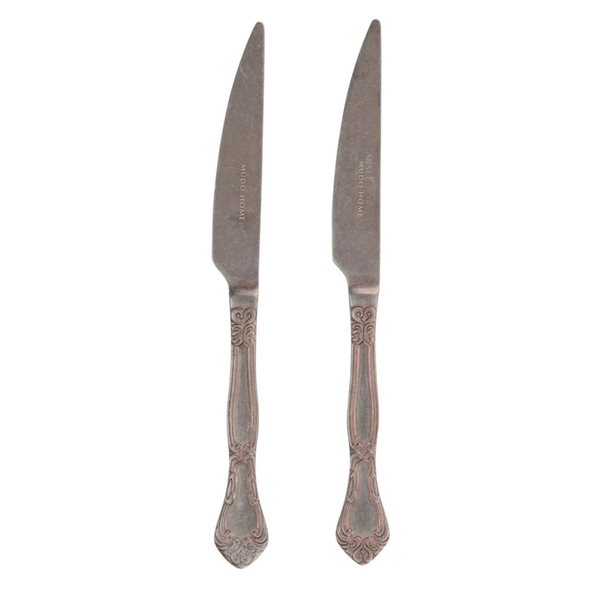 Antıque Steel Gold Tatlı Bıçağı 2 Li Set