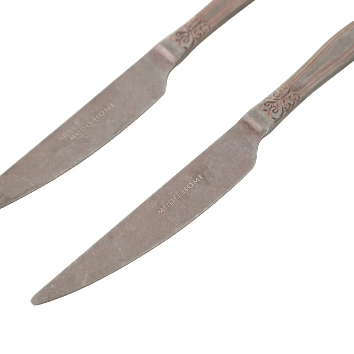 Antıque Steel Gold Tatlı Bıçağı 2 Li Set