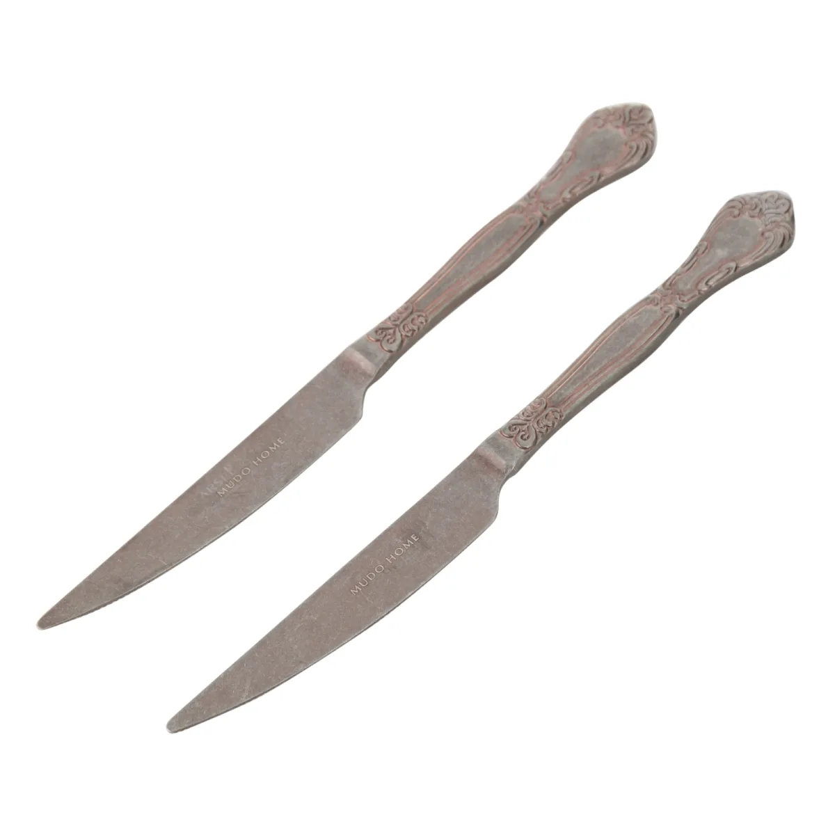 Antıque Steel Gold Tatlı Bıçağı 2 Li Set