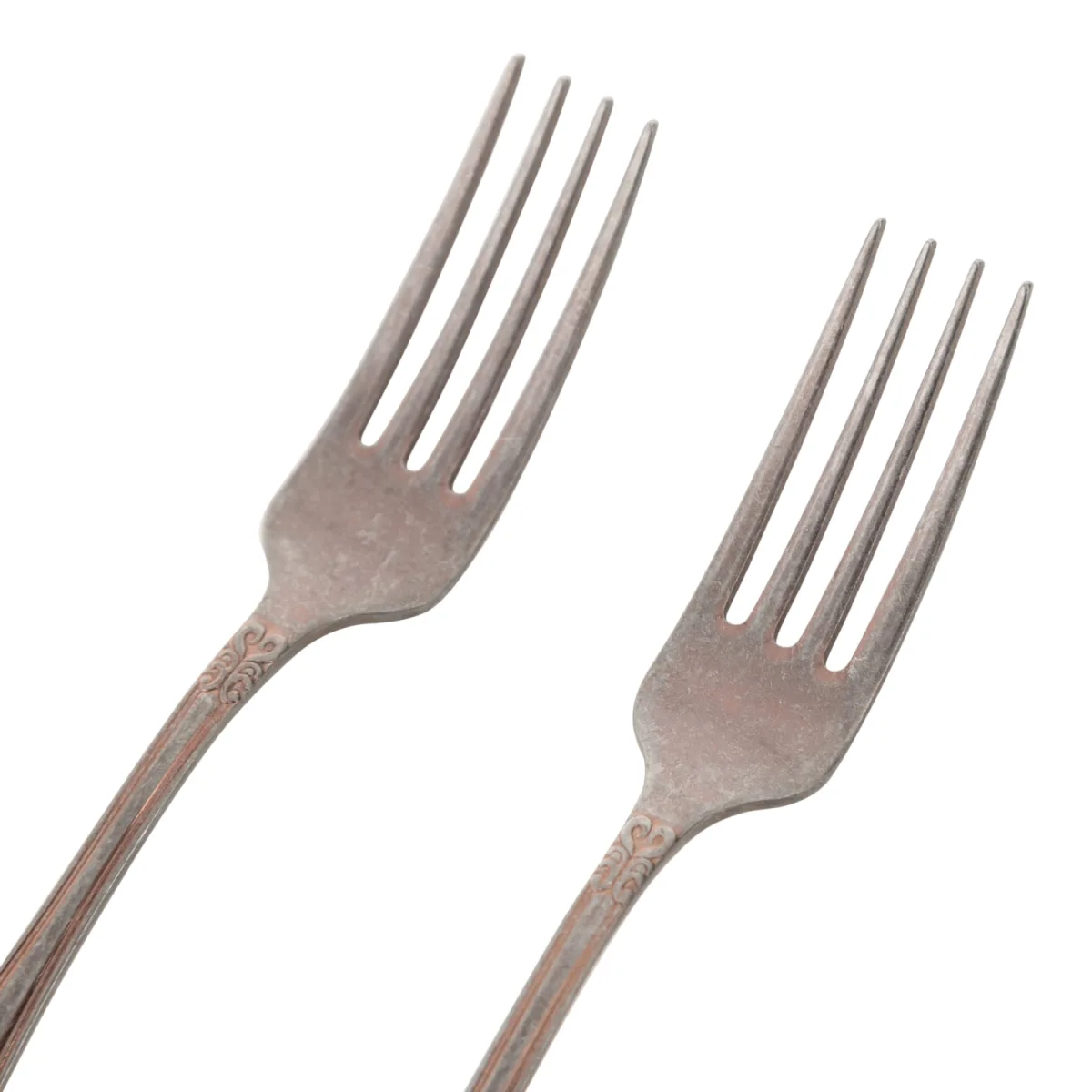 Antıque Steel Gold Tatlı Çatalı 2 Li Set