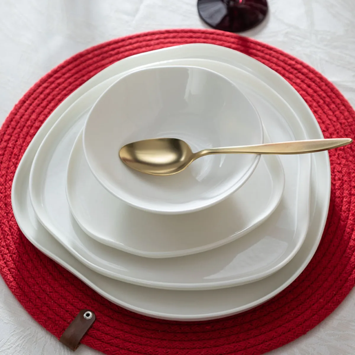 Aspendos Servis Tabağı Seti 26 cm - 6lı