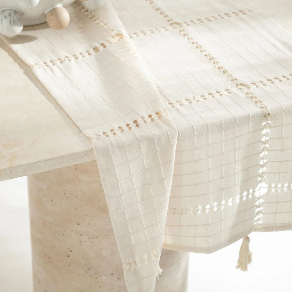 Belo Runner Ekru 50x130 cm