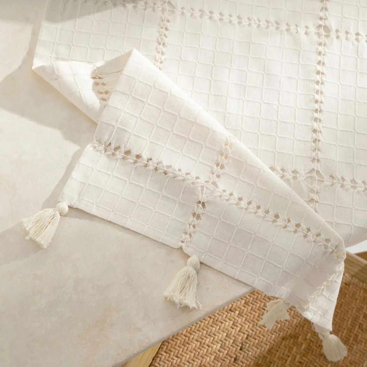 Belo Runner Ekru 50x130 cm