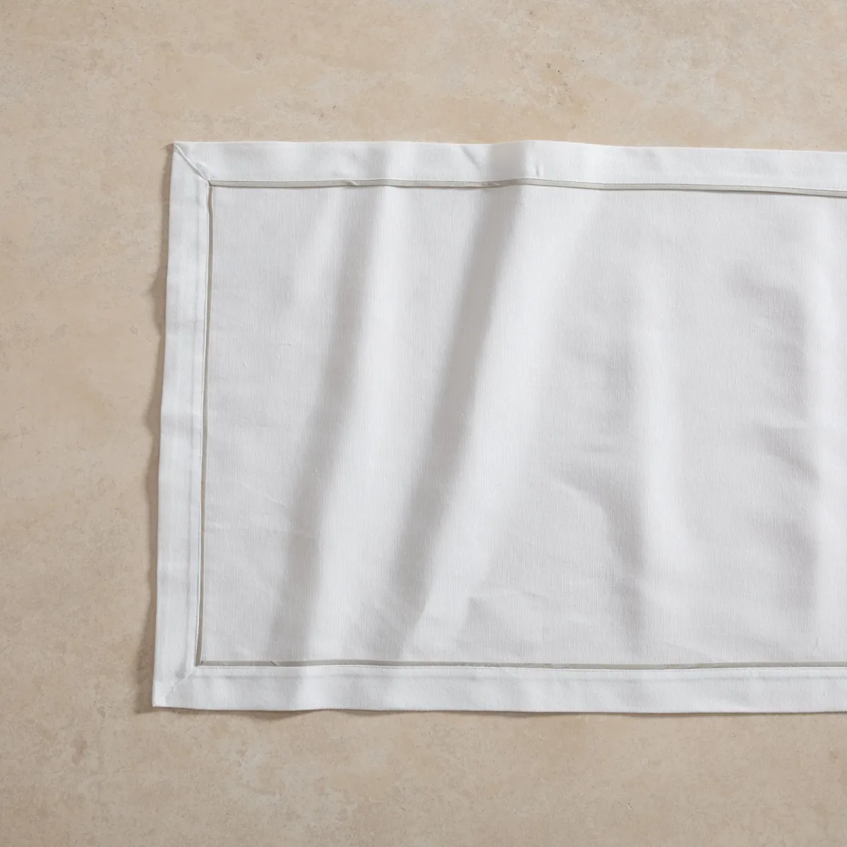 Buldan Keteni Runner Bej Biyeli 50x130 cm
