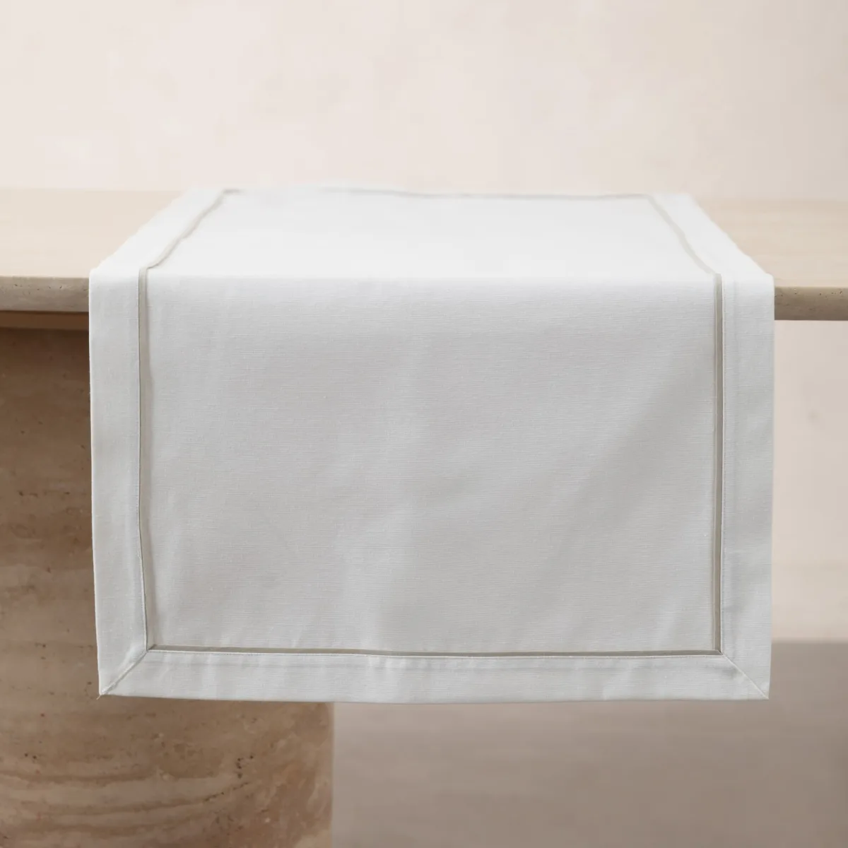 Buldan Keteni Runner Bej Biyeli 50x130 cm