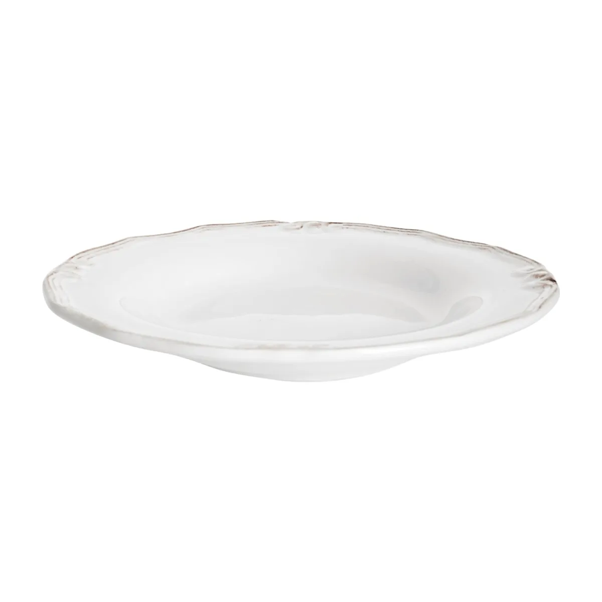 Ekru Çukur Tabak 22 cm