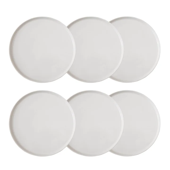Ephesus White Servis Tabağı Seti 6'lı - 26 cm
