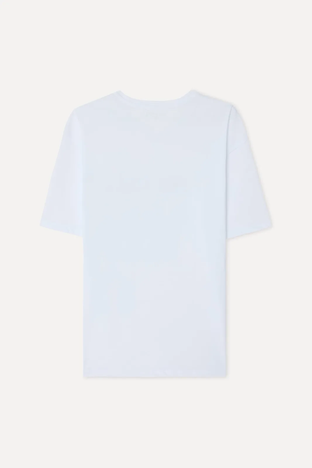 Erkek Baskılı Comfort Fit Bisiklet Yaka T-Shirt