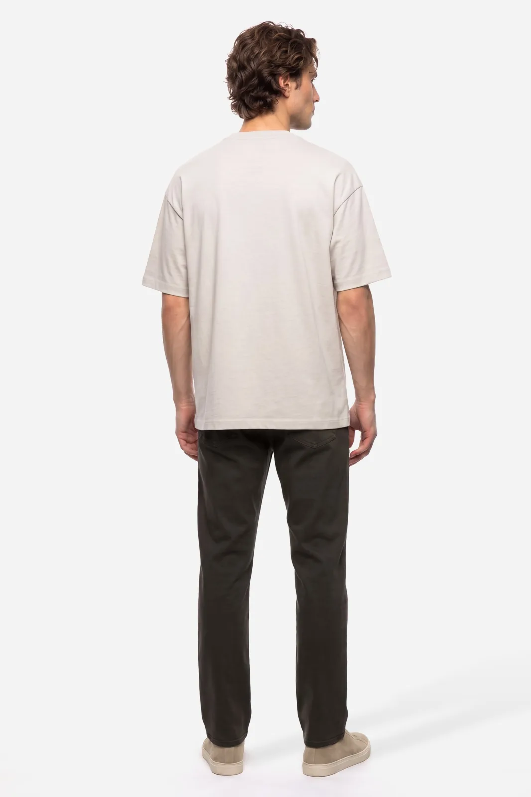 Erkek Slim Straight Fit Pantolon