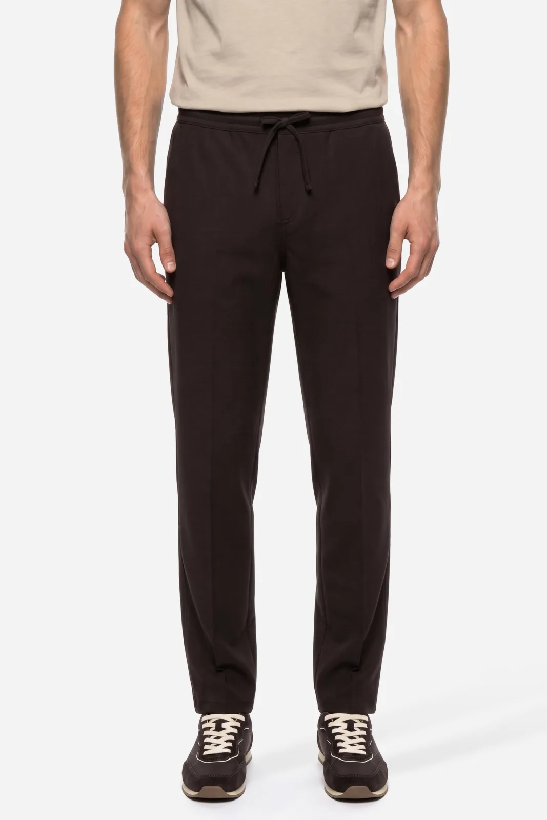 Erkek Beli Lastikli Straight Fit Pantolon