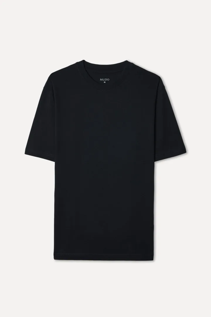 Erkek Comfort Fit Bisiklet Yaka T-Shirt
