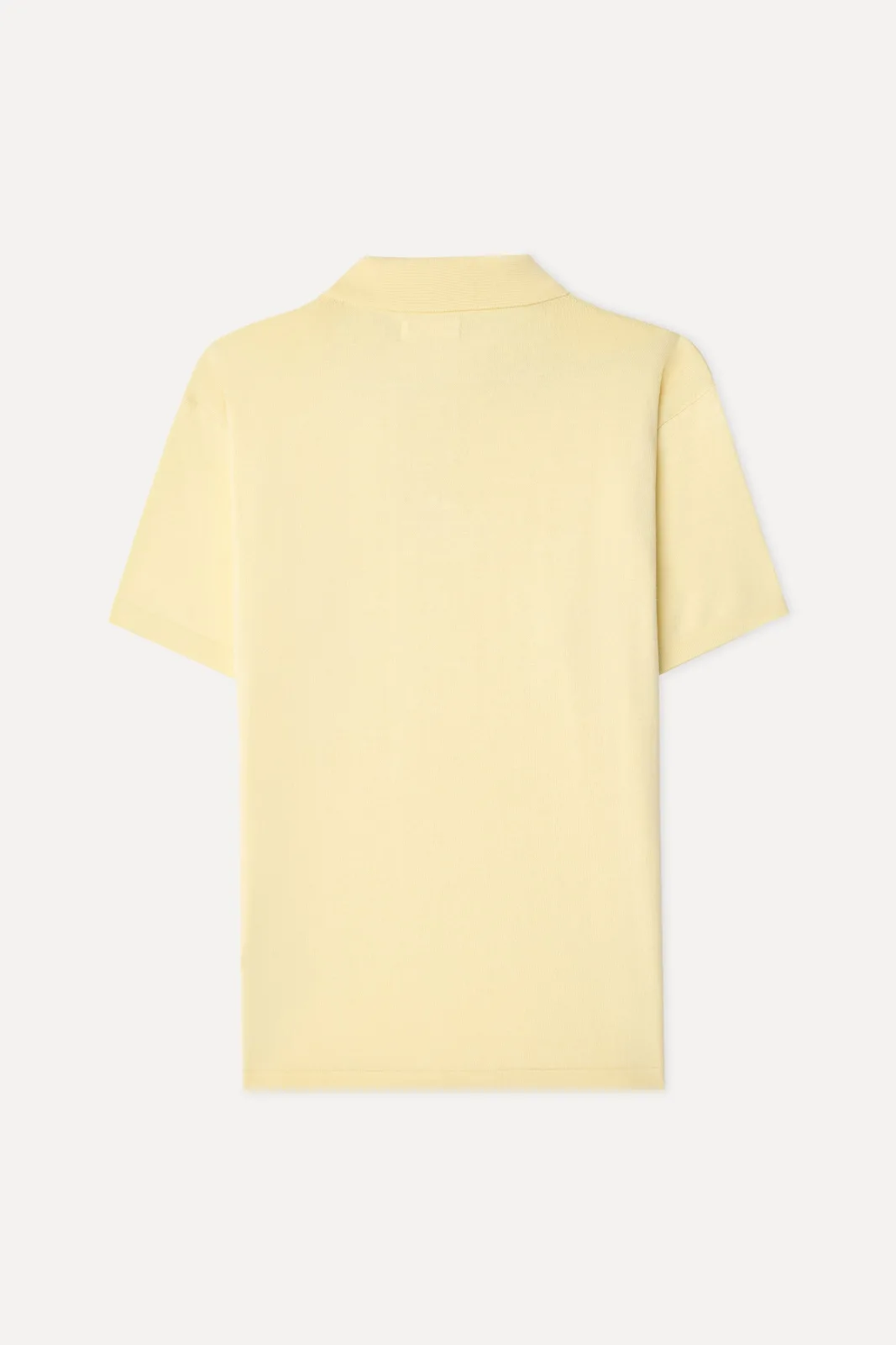 Erkek Comfort Fit Polo Yaka Kısa Kollu Triko Kazak