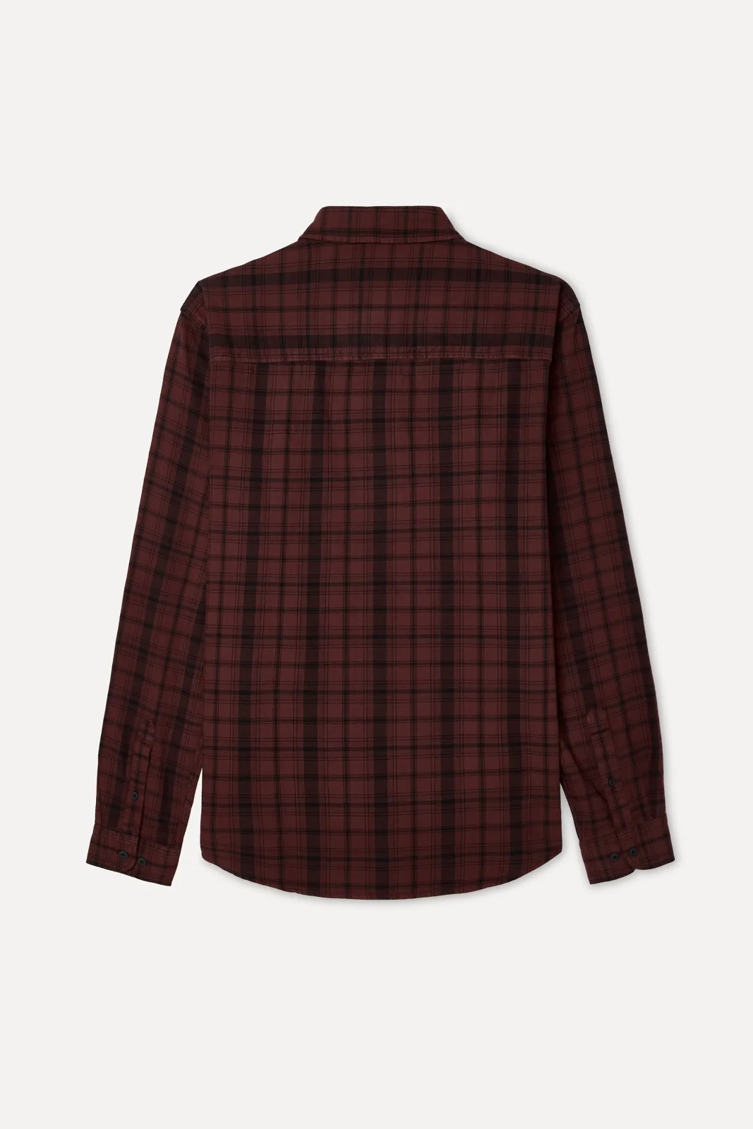 Erkek Ekoseli Regular Fit Uzun Kollu Gömlek