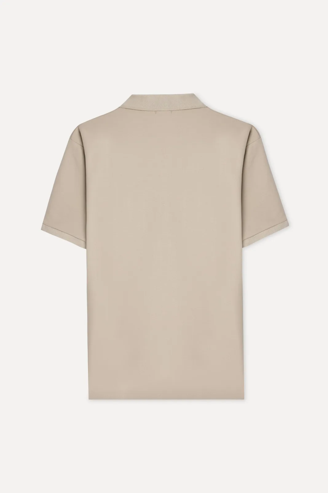 Erkek Fermuarlı Polo Yaka Kısa Kollu T-Shirt