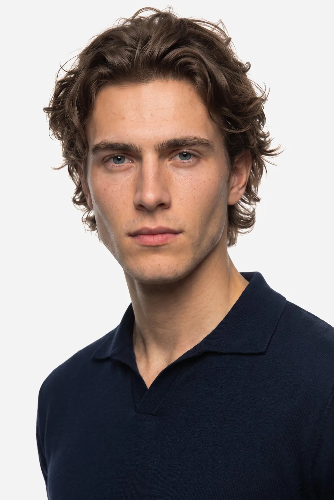 Erkek Jakarlı Comfort Fit Polo Yaka T-Shirt