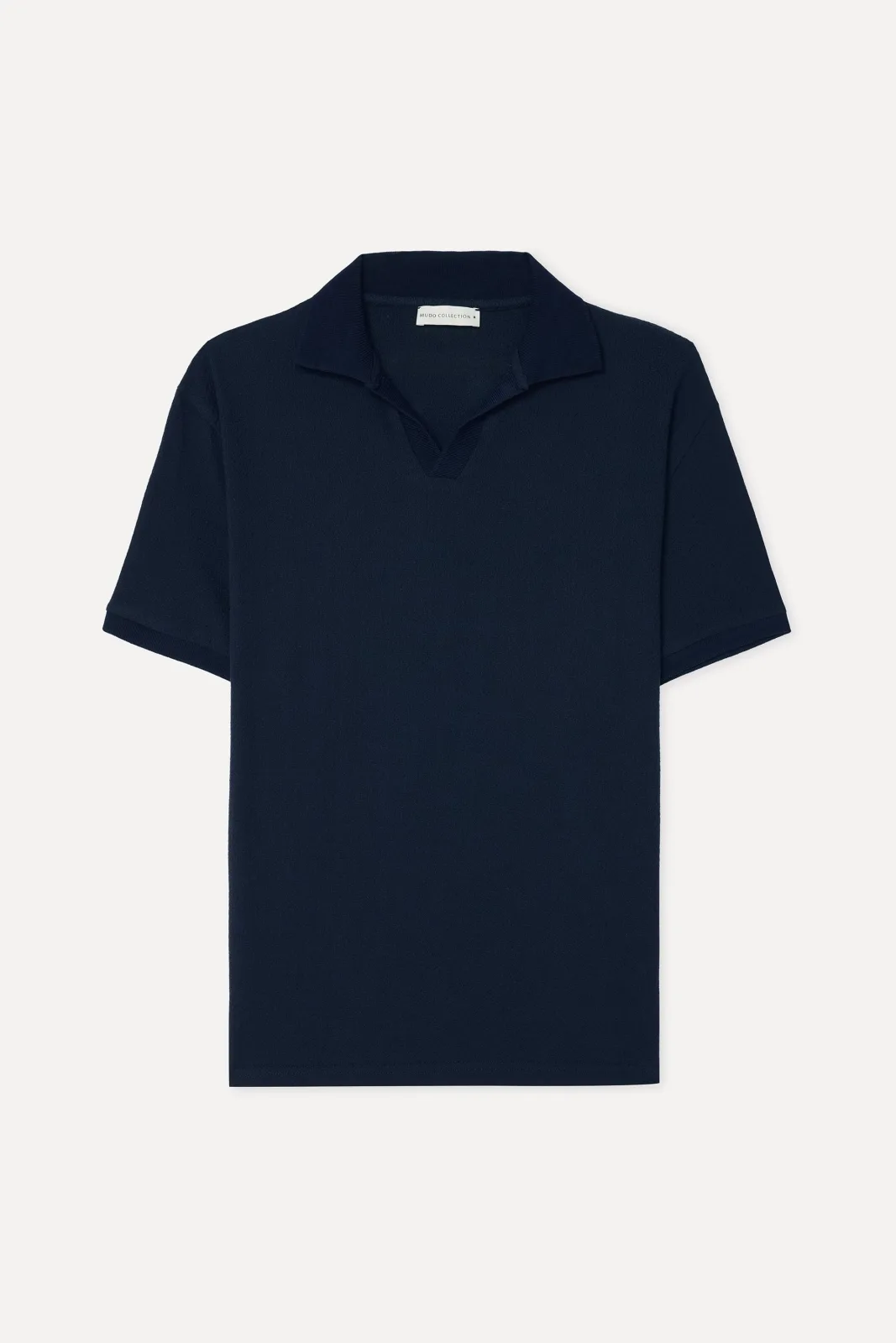 Erkek Jakarlı Comfort Fit Polo Yaka T-Shirt