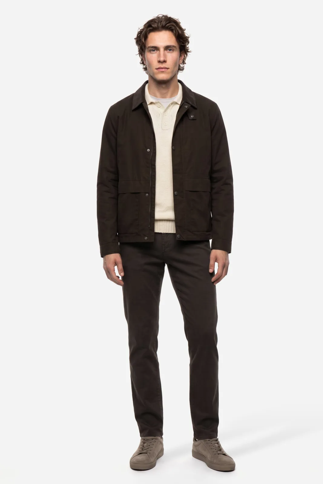 Erkek Slim Straight Fit Pantolon