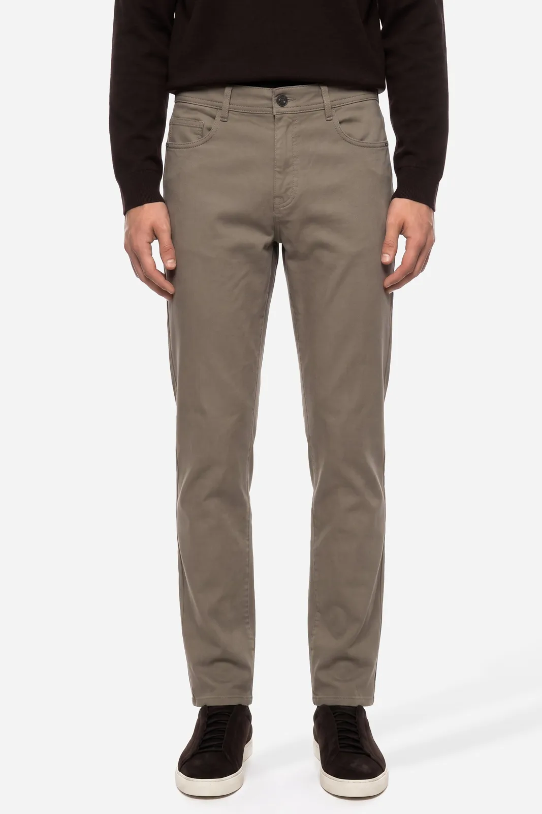 Erkek Slim Straight Fit Pantolon