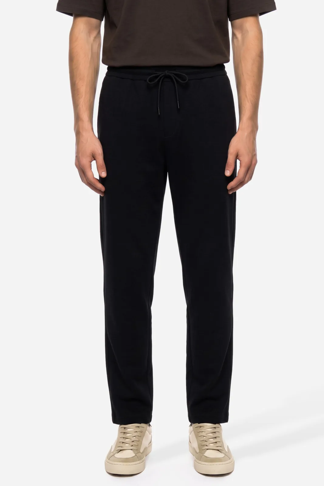 Erkek Straight Fit Beli Bağlamalı Pantolon
