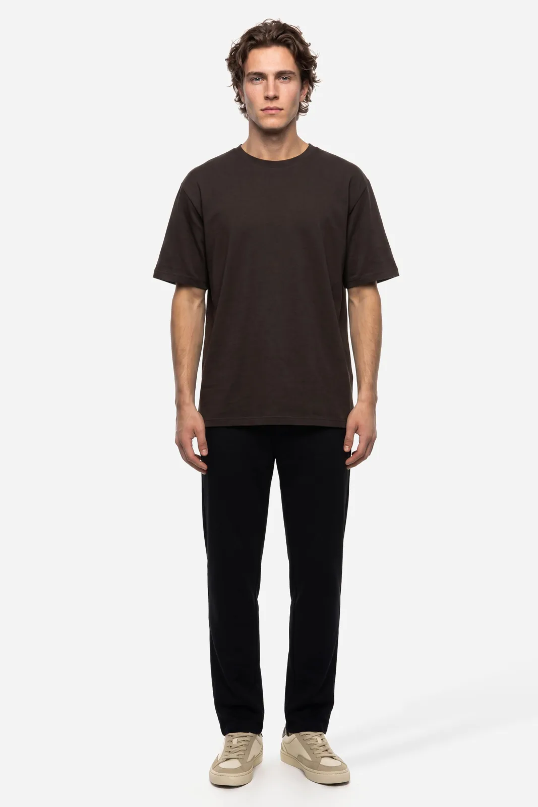 Erkek Straight Fit Beli Bağlamalı Pantolon