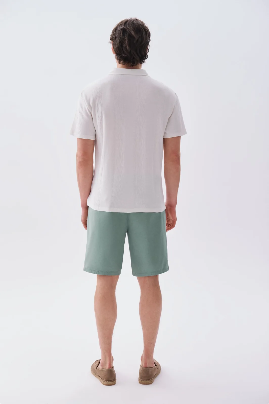 Erkek Straight Fit Chino Şort