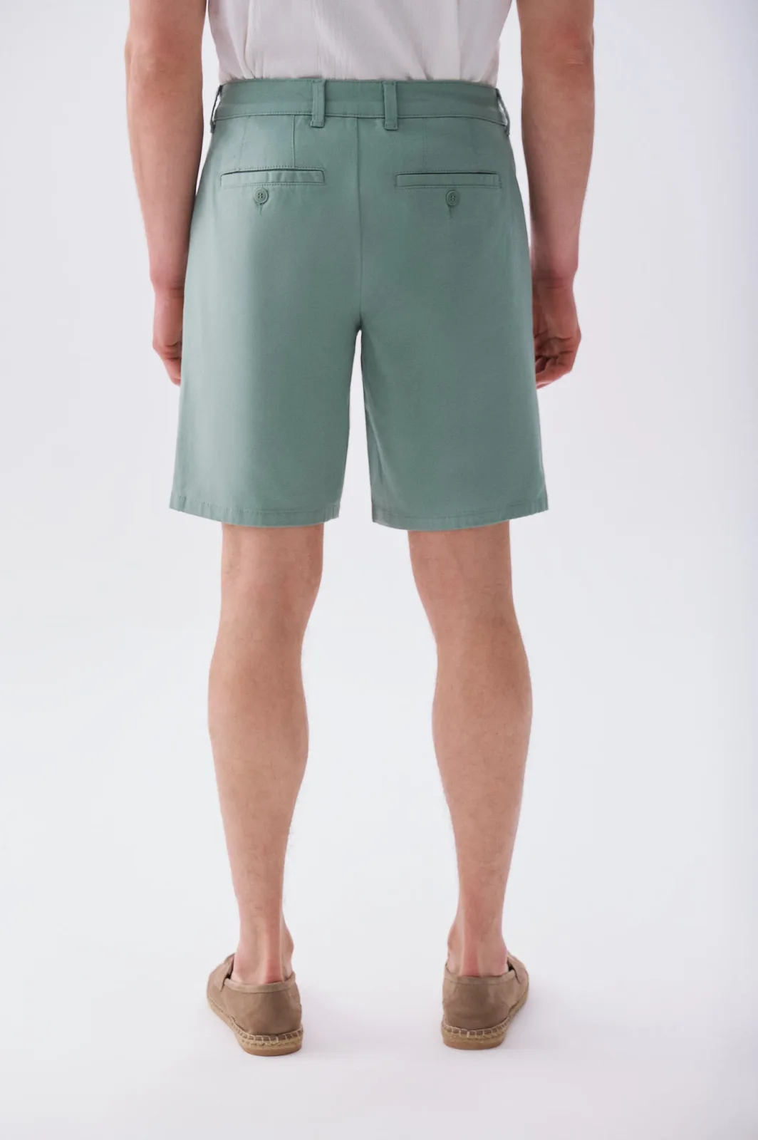 Erkek Straight Fit Chino Şort