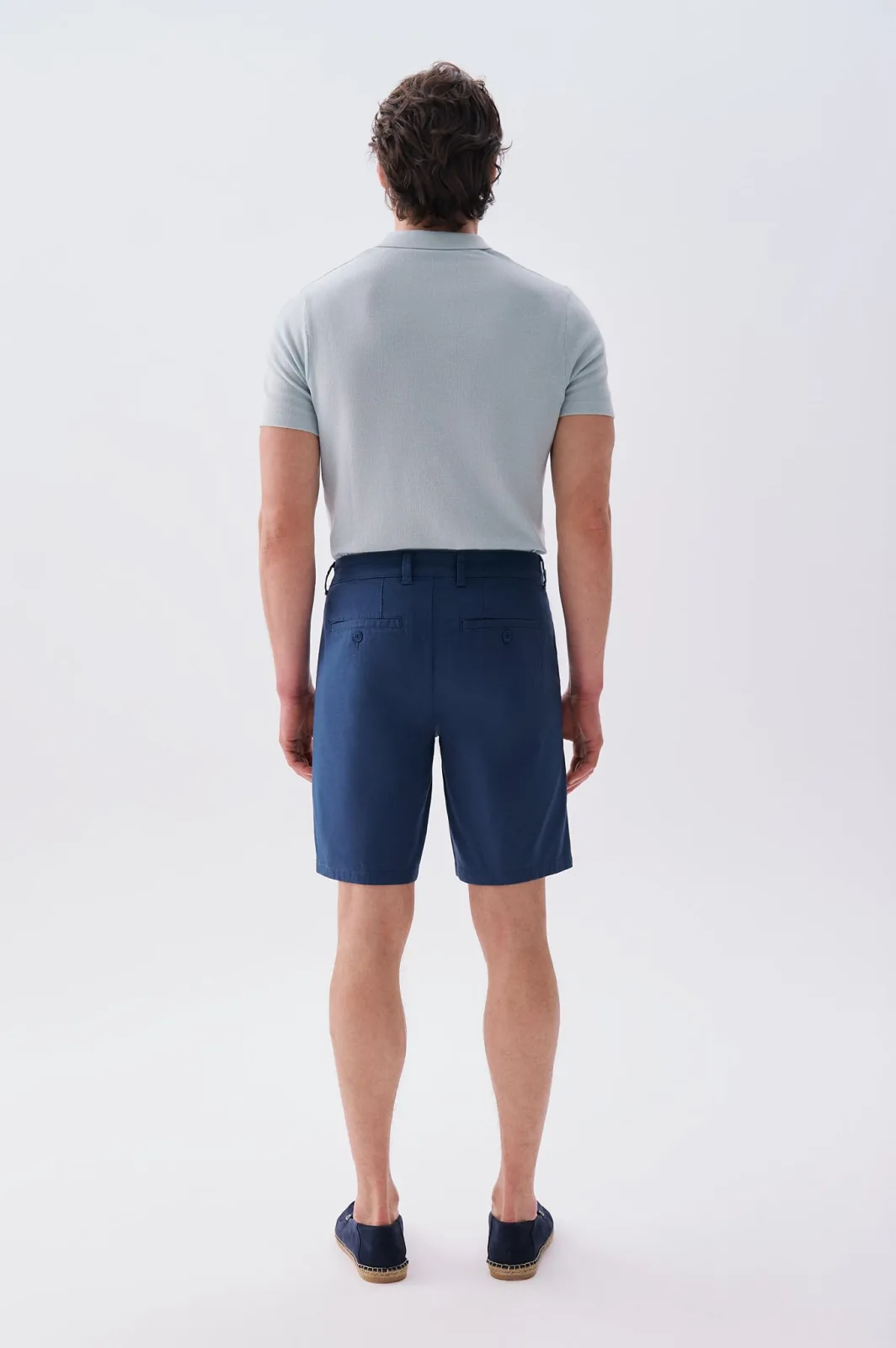 Erkek Straight Fit Chino Şort