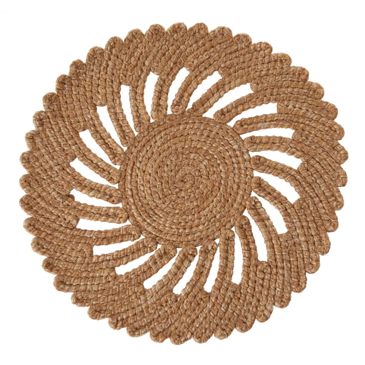 Flora Natural Amerikan Servisi Yuvarlak 35 cm