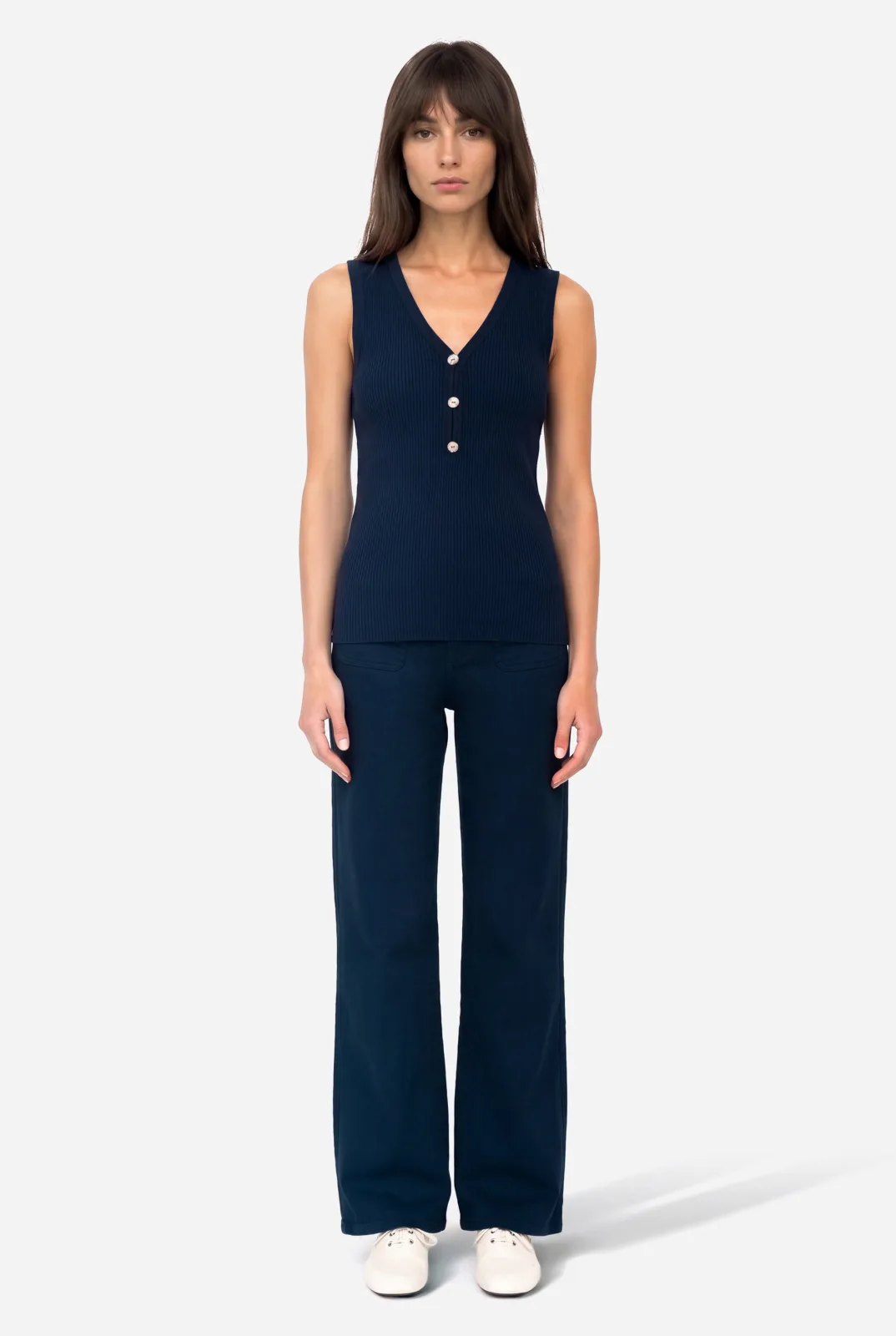 Kadın Cep Detaylı Flare Fit Pantolon
