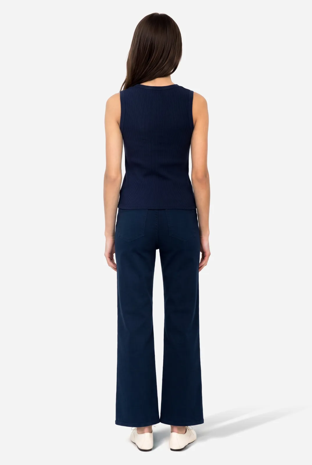Kadın Cep Detaylı Flare Fit Pantolon