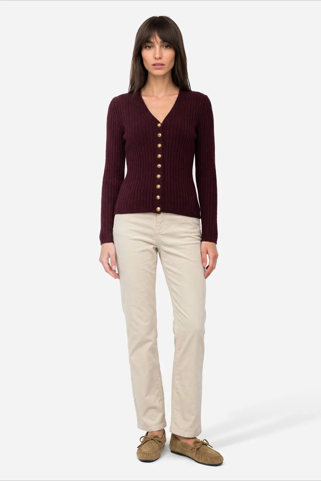 Kadın Cropped Flare Fit Pantolon