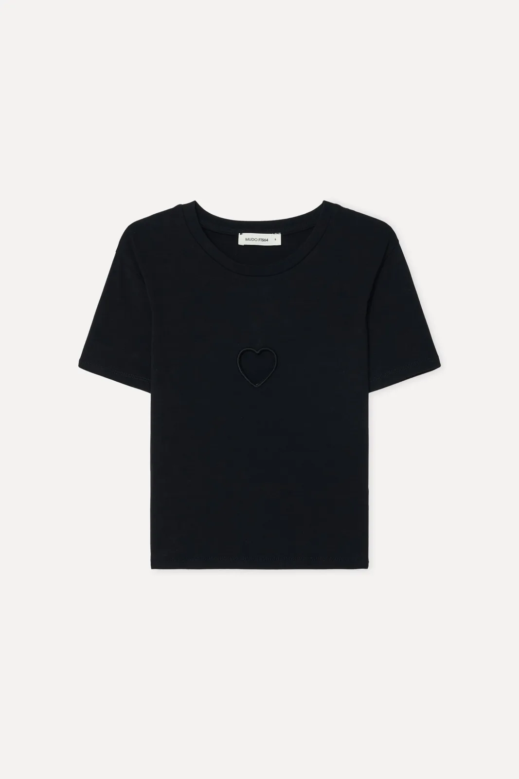 Kadın Fitted Bisiklet Yaka T-Shirt