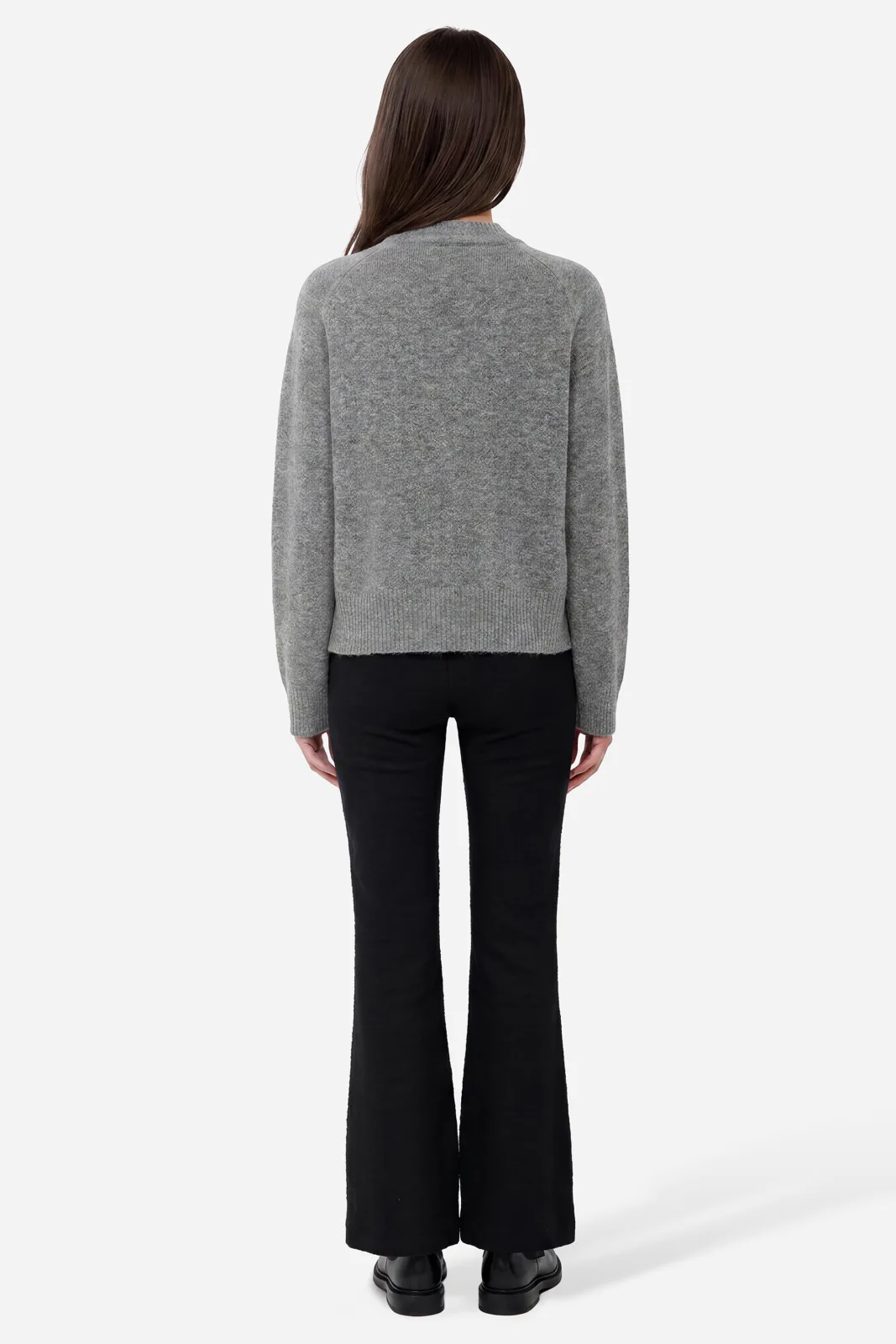 Kadın Flare Fit Örme Pantolon