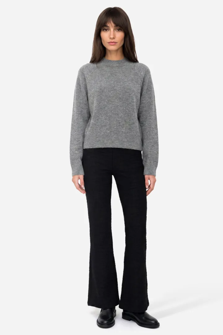Kadın Flare Fit Örme Pantolon