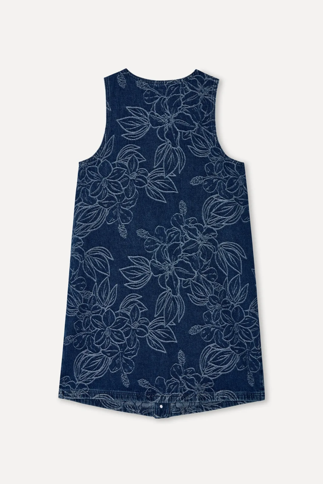 Kadın Jakarlı Mini Jean Elbise