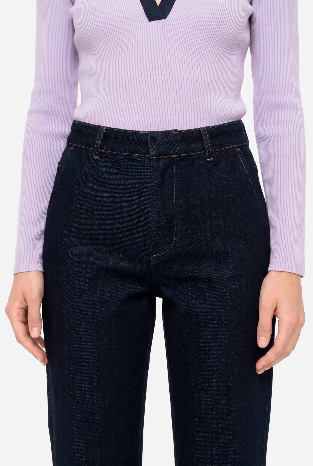 Kadın Straight Fit Jean Pantolon