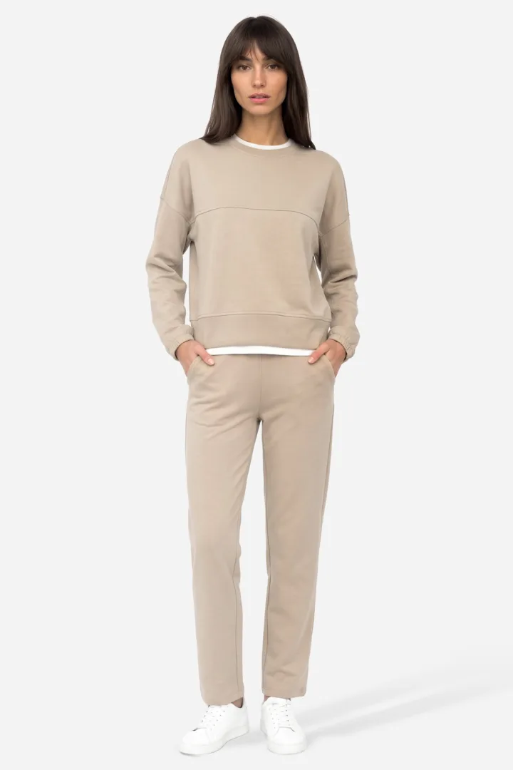 Kadın Straight Fit Modal Karışımlı Pantolon