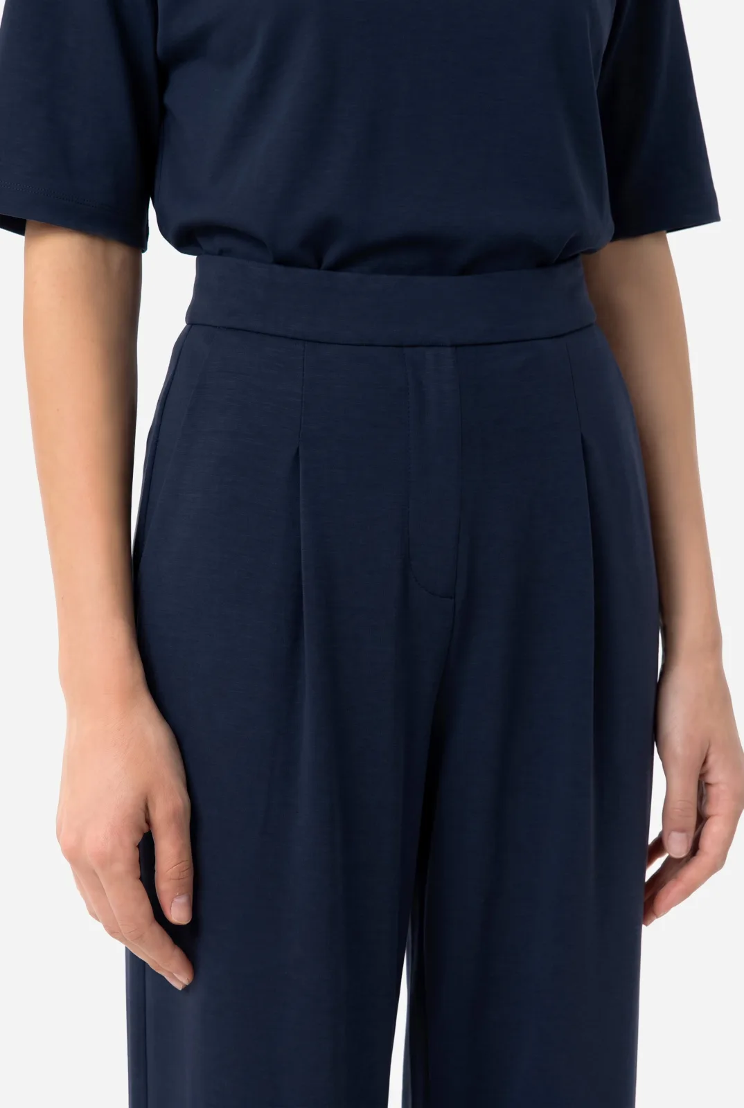 Kadın Wide Leg Modal Karışımlı Pantolon