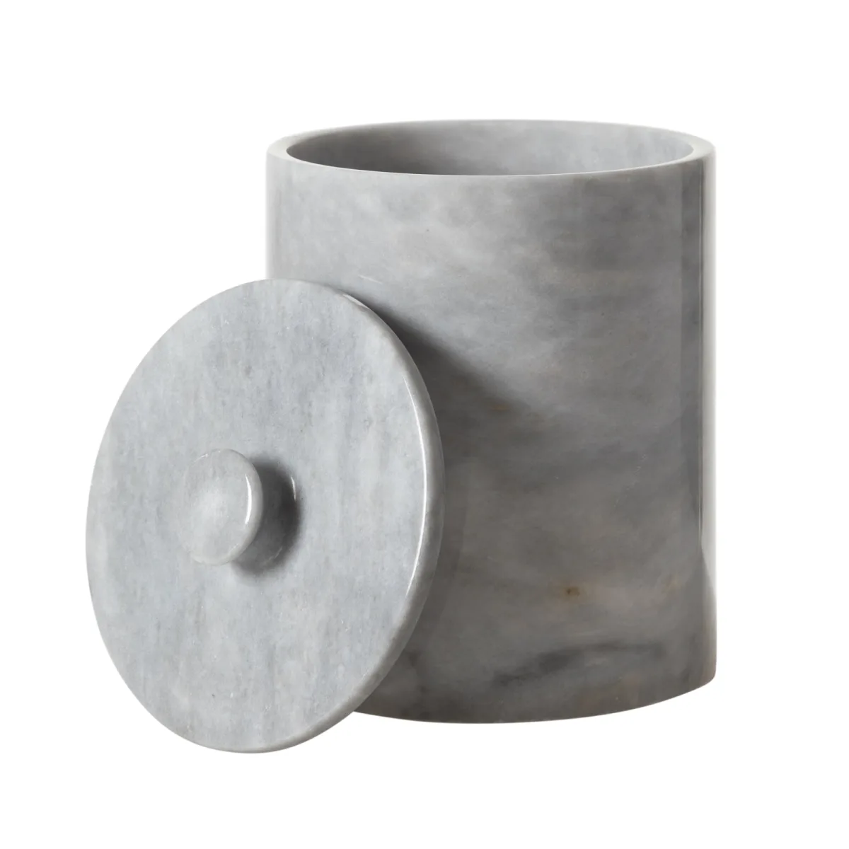 Marble Gri Çöp Kovası 3 lt