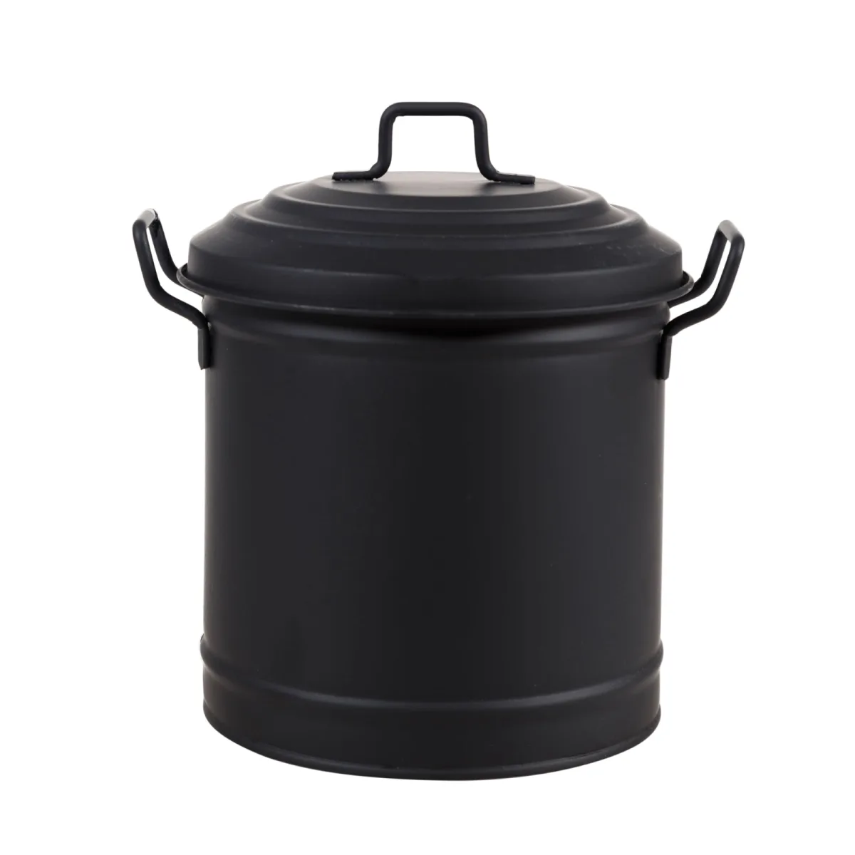 Mini Çöp Kovası Mat Siyah 3,5 lt