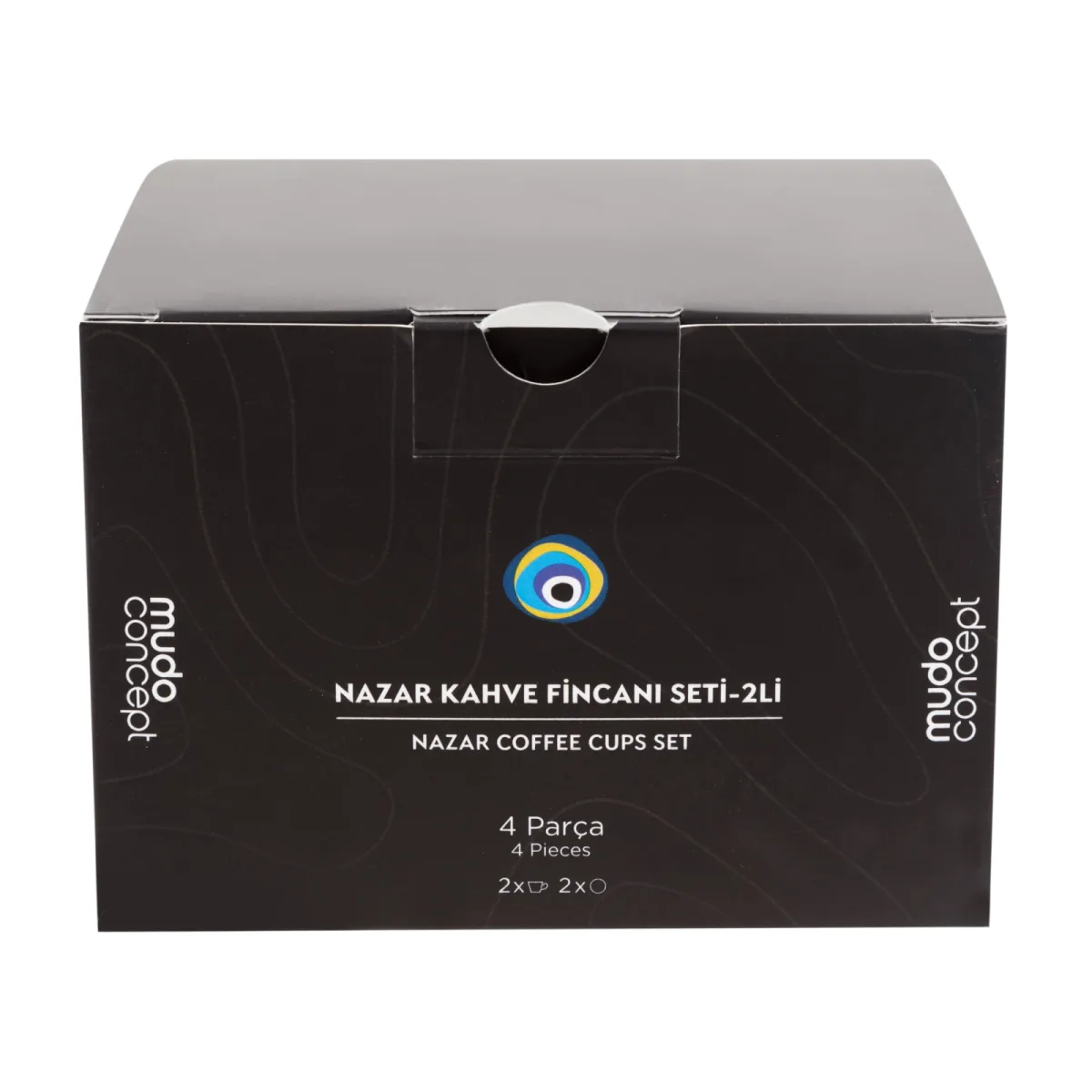 Nazar Kahve Fincanı Seti 2 Li 90 ml