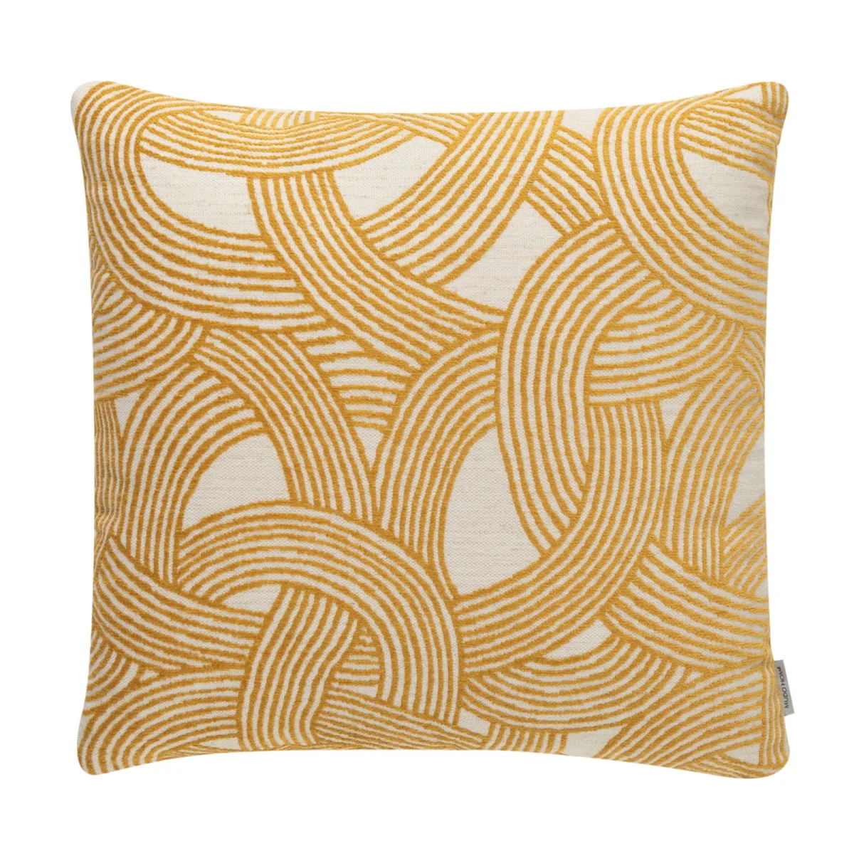 Nell Wave Kırlent Hardal 50x50 cm