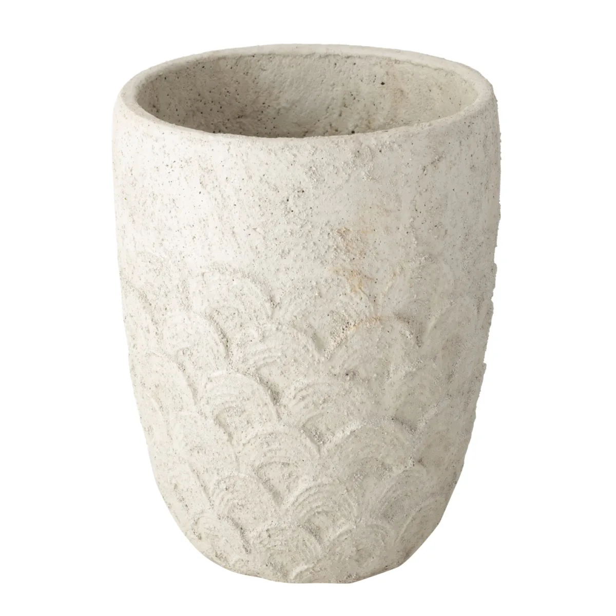 Shell Saksı Krem 31x37 cm