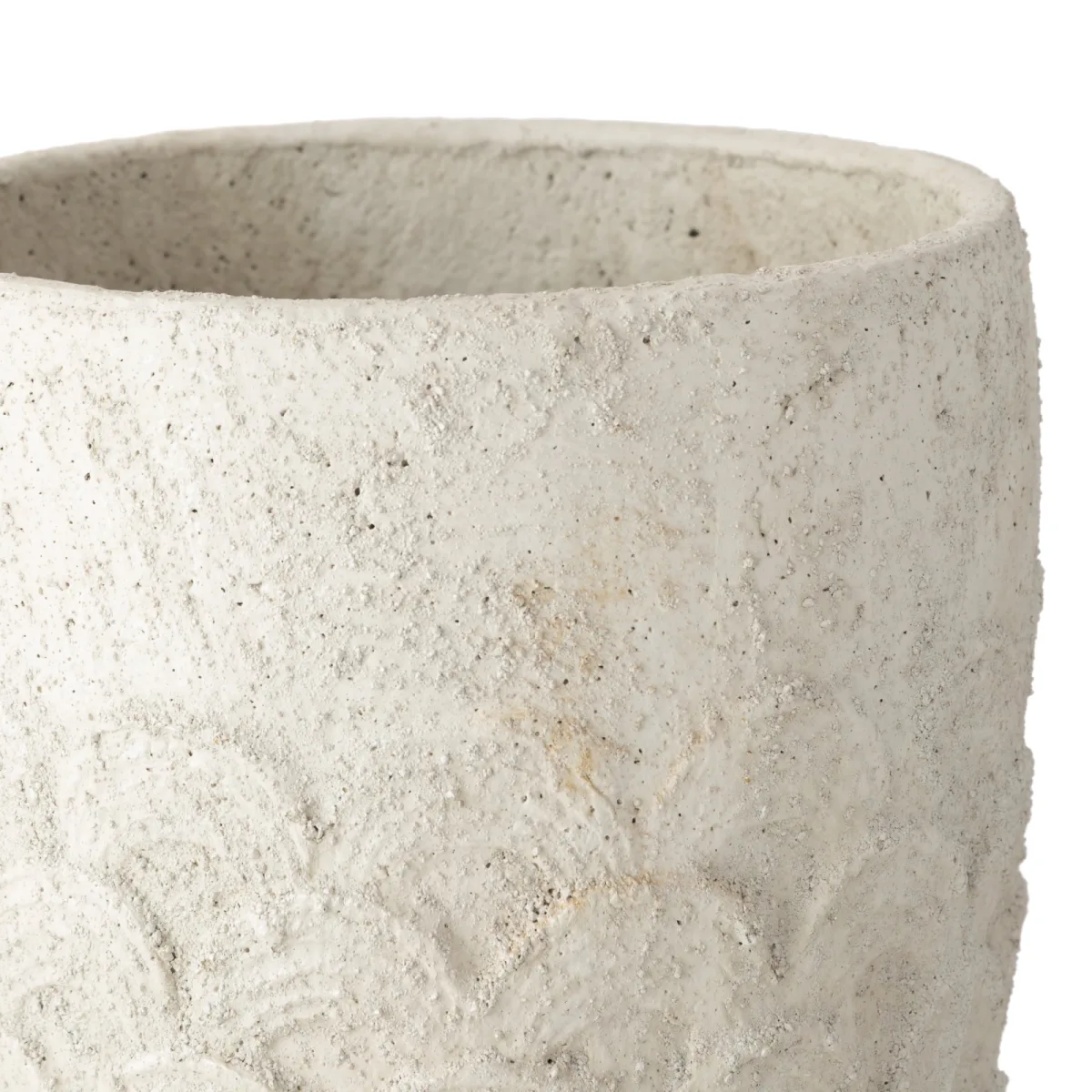 Shell Saksı Krem 31x37 cm