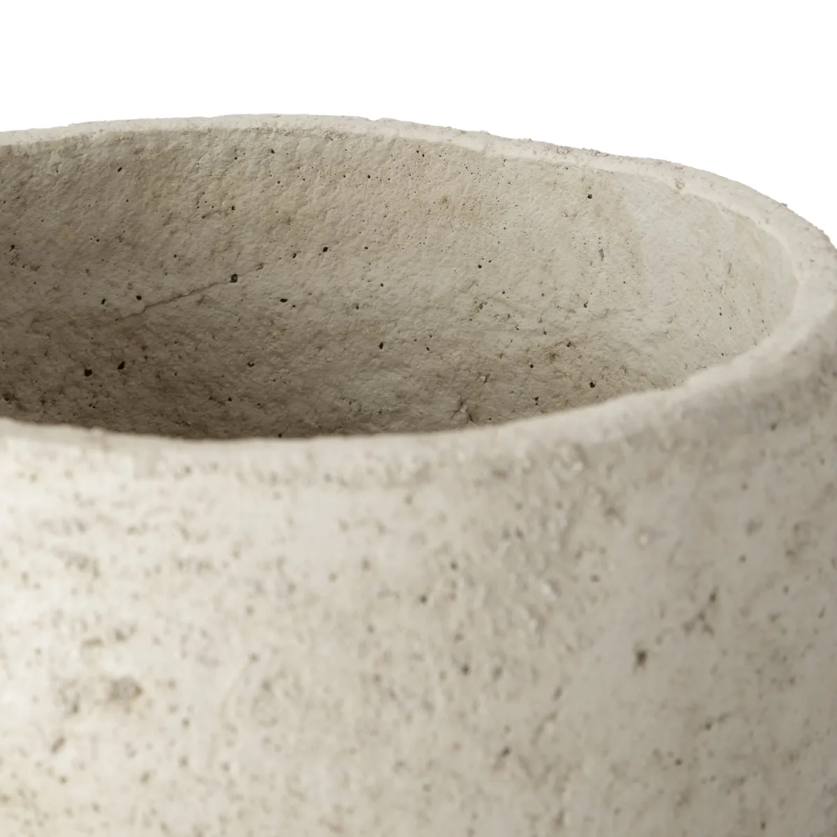 Shell Saksı Krem 35x44 cm
